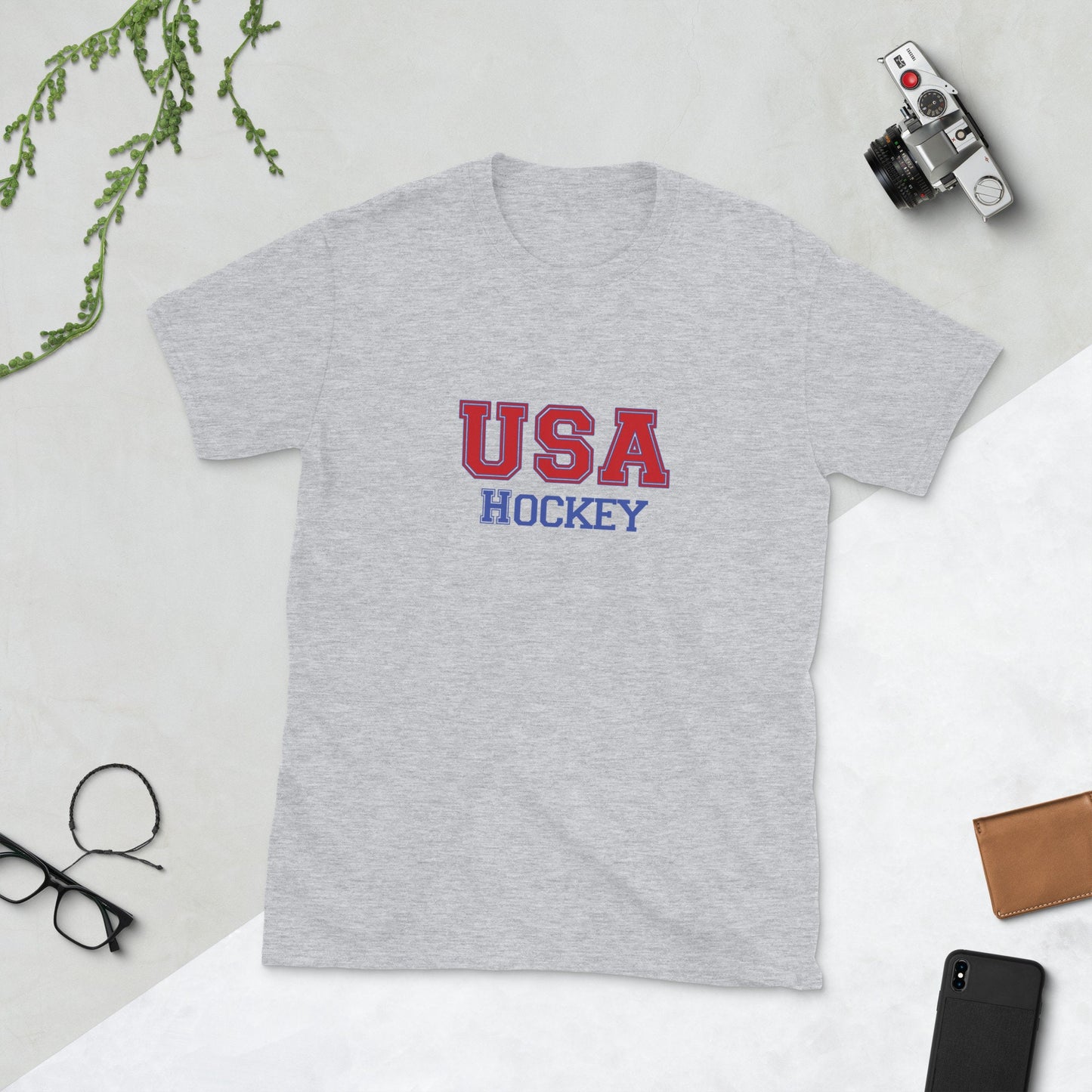 USA Hockey Short-Sleeve Unisex T-Shirt