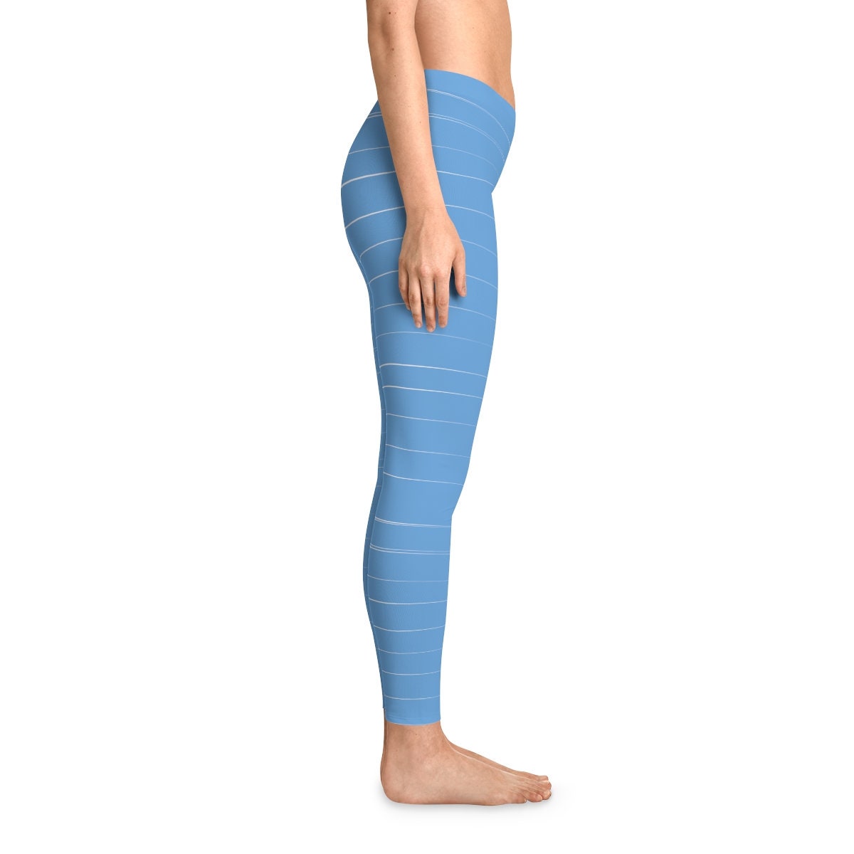 Stretchy Blue Leggings