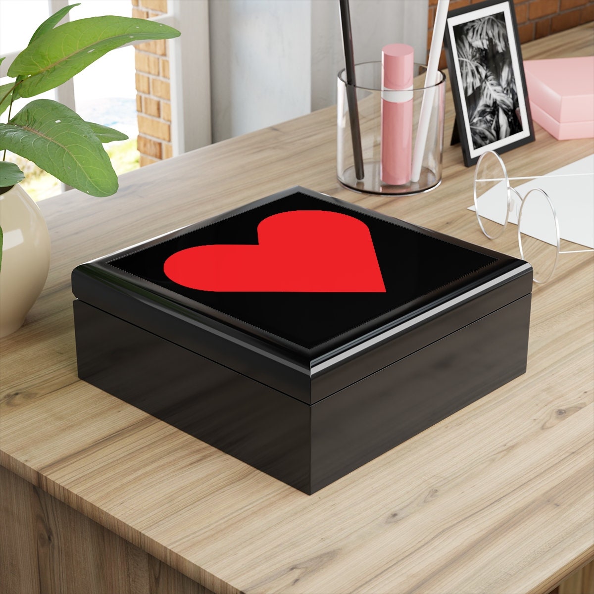 Big Heart Jewelry Box