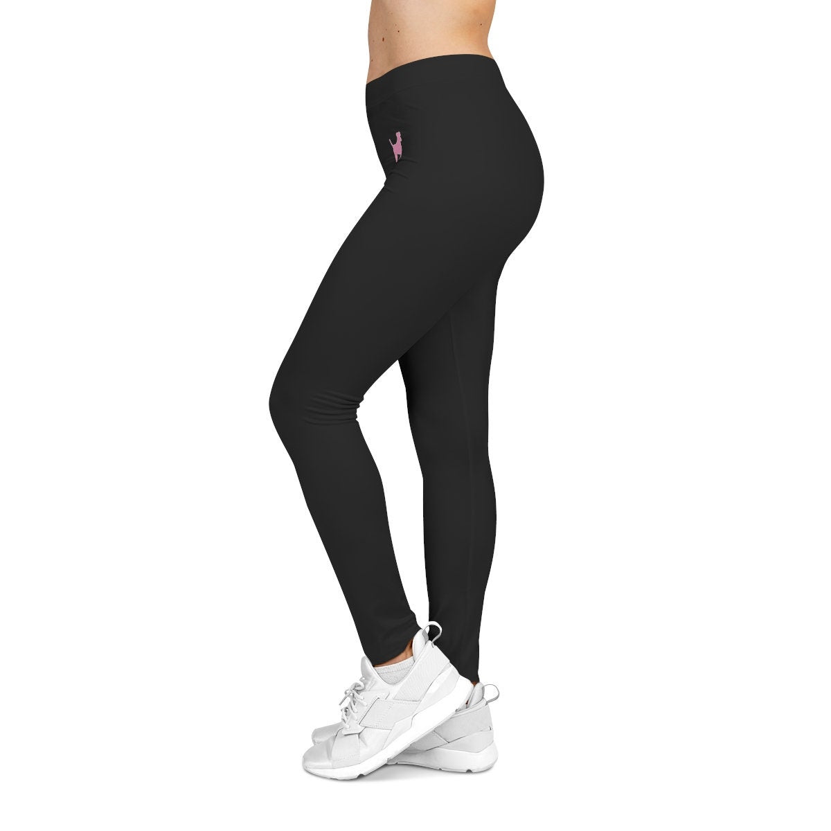 Women's Casual Black Leggings