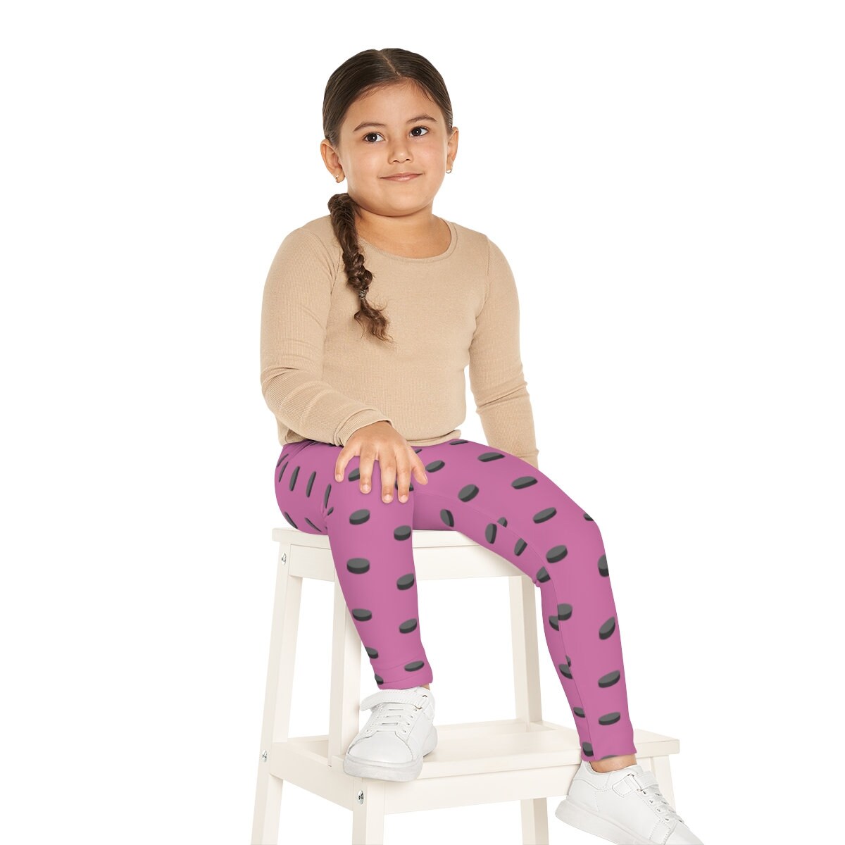 Kids Hockey Leggings (AOP)