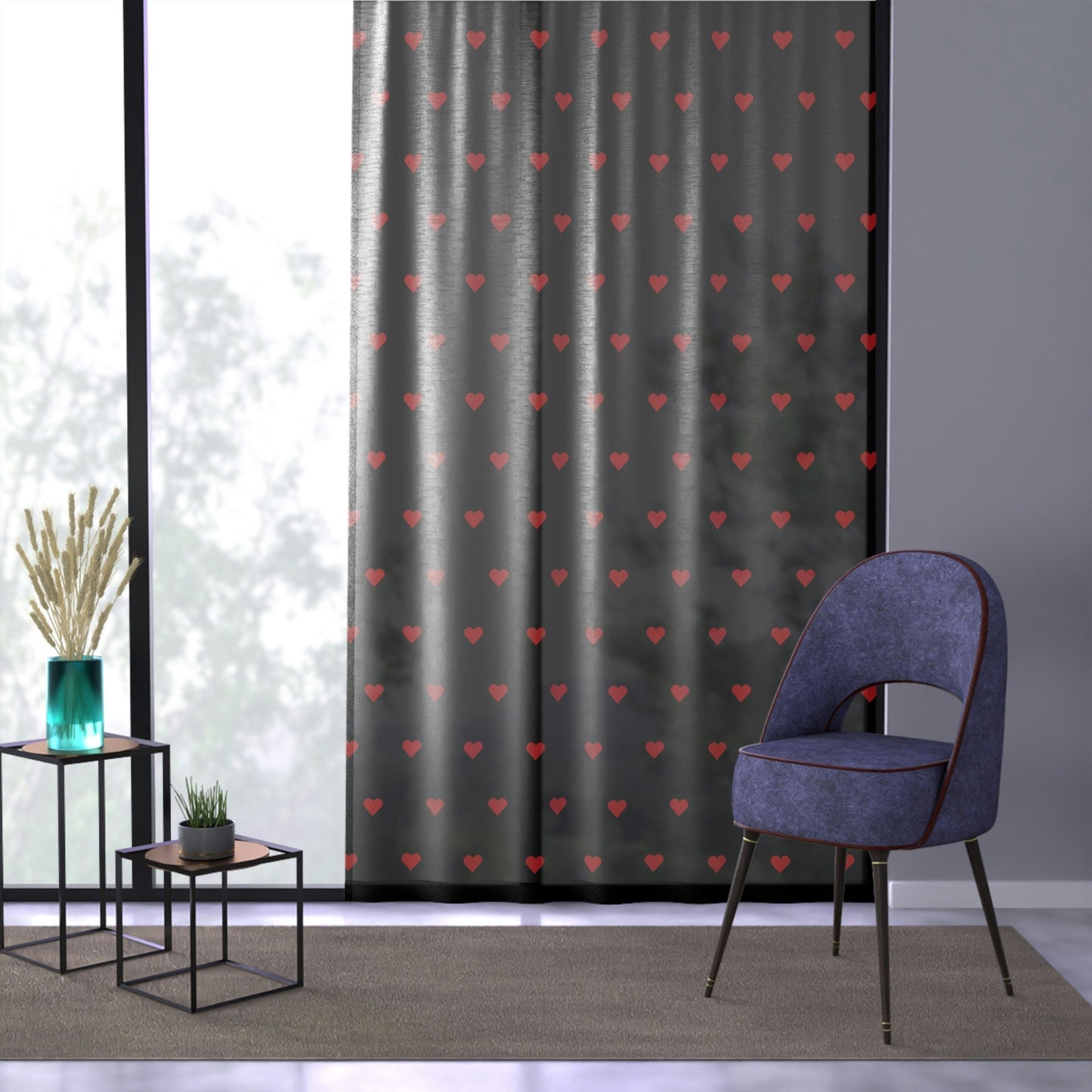 Black Window Curtains