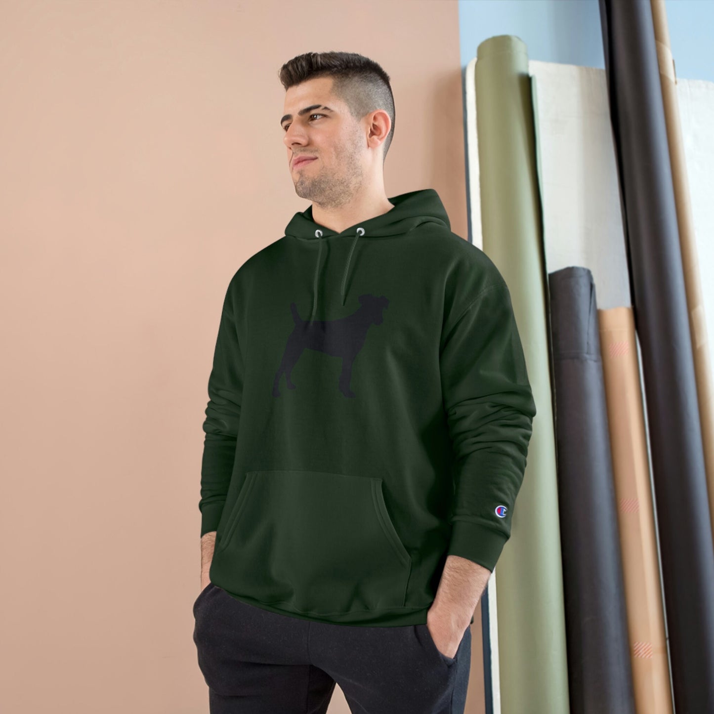 Black Dog Champion Hoodies