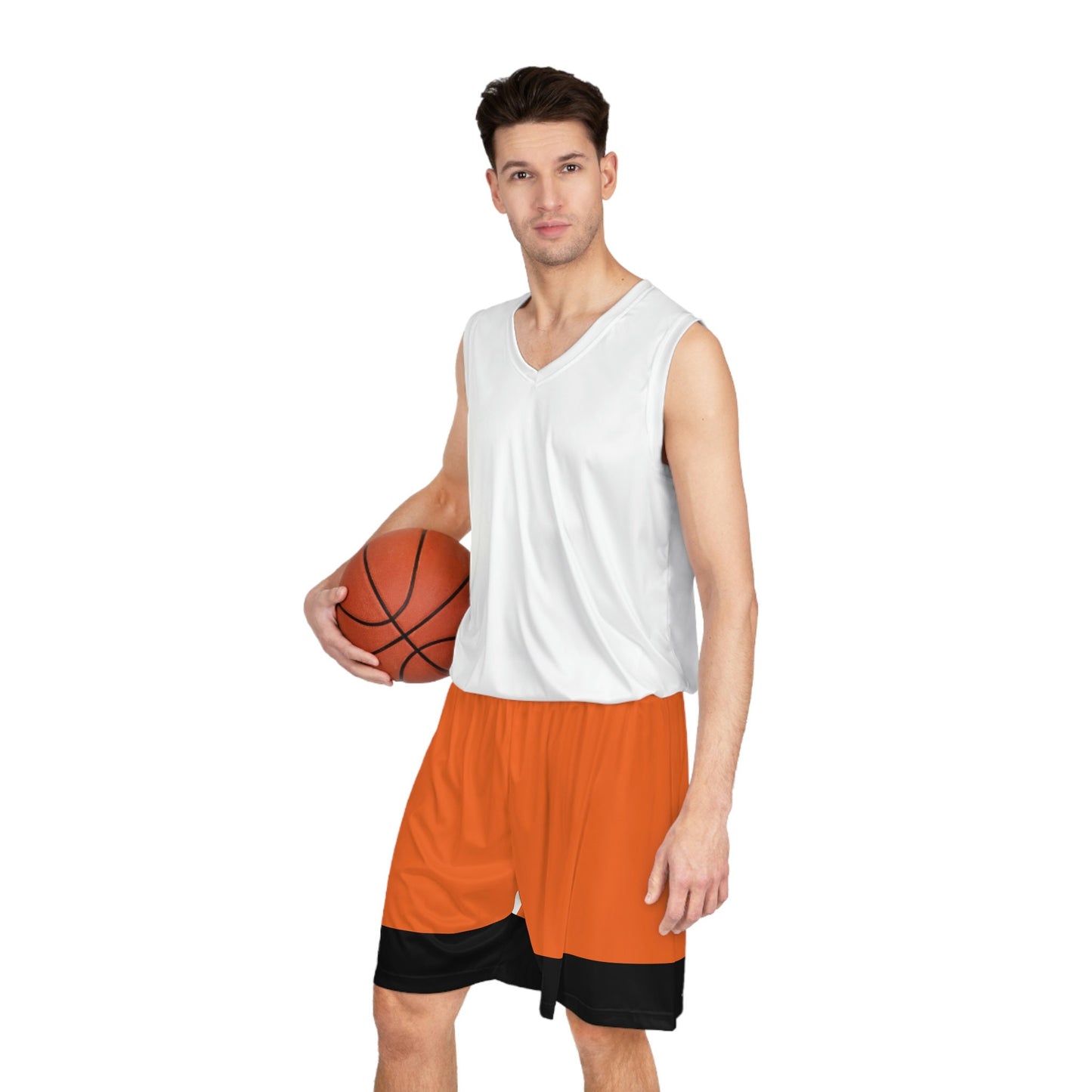 Orange Basketball Shorts
