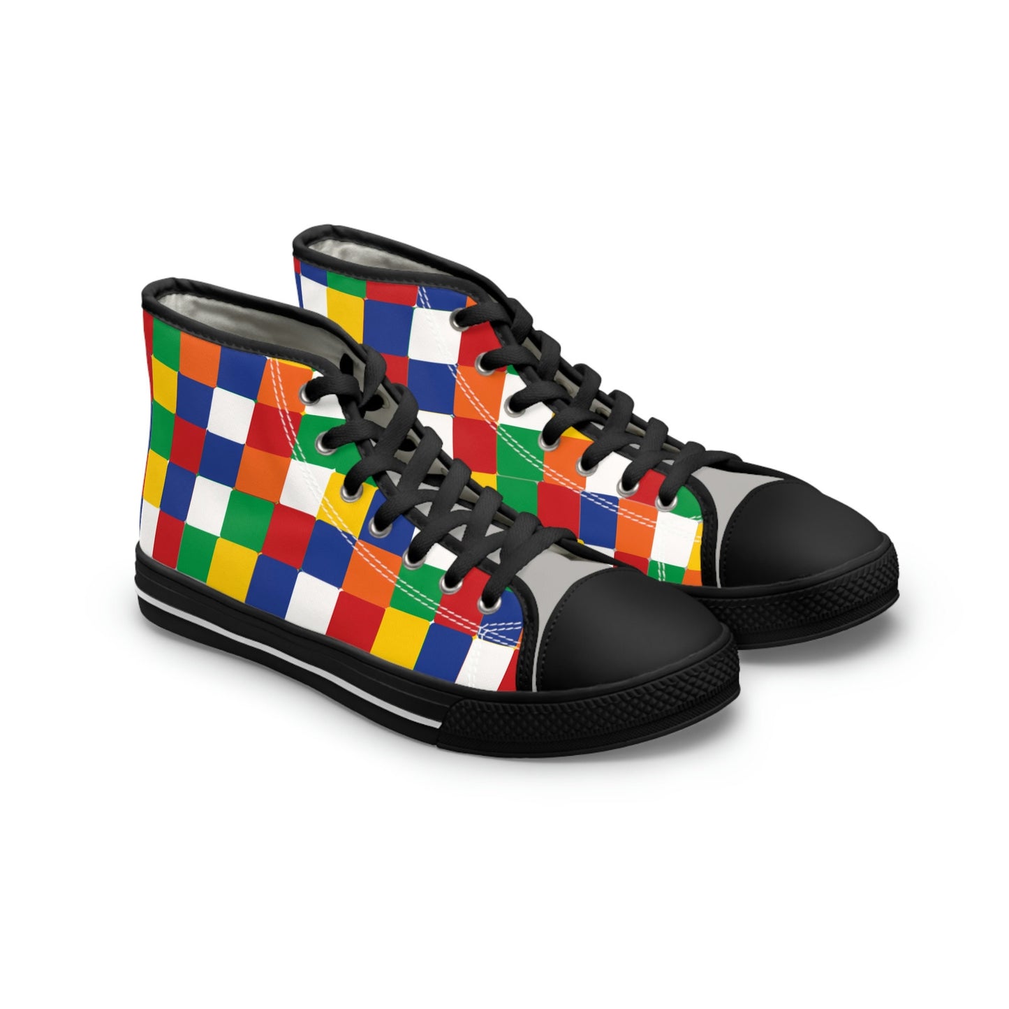 Women's Colorful High Top Sneakers