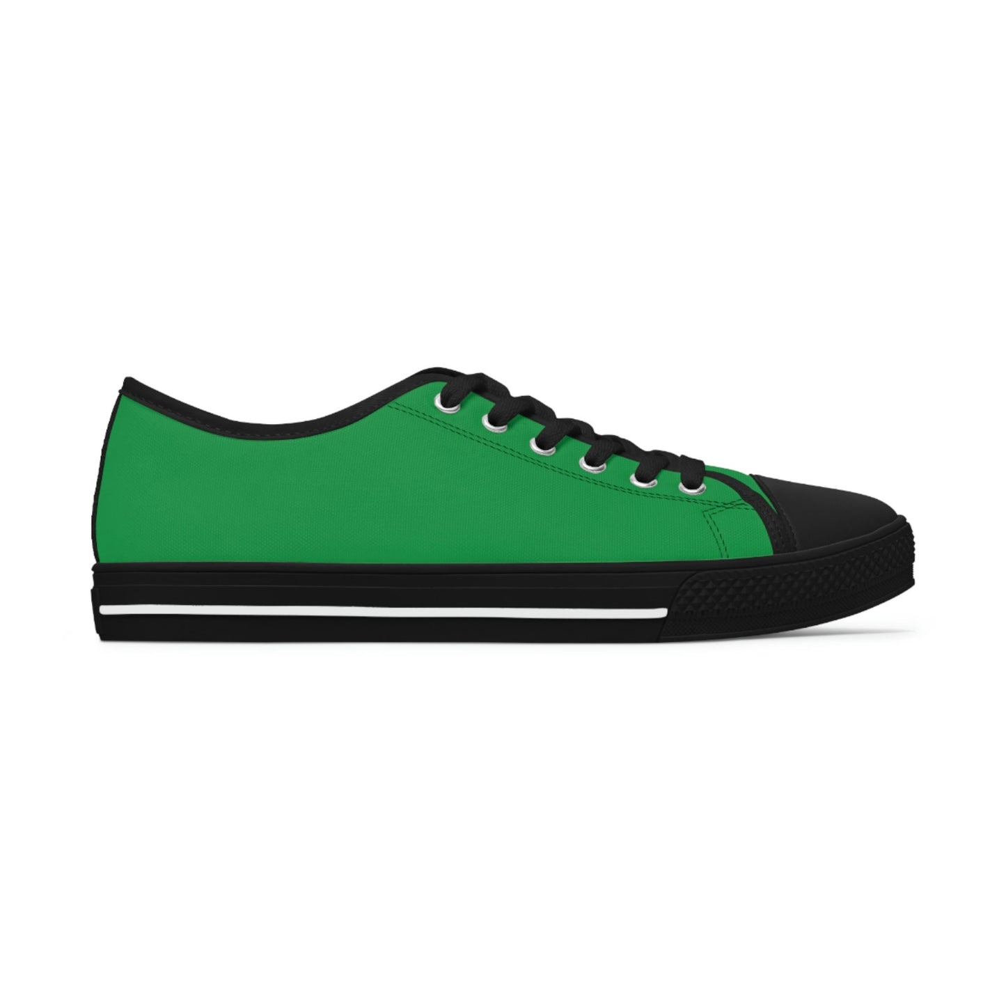Women's Low Top Green Sneakers