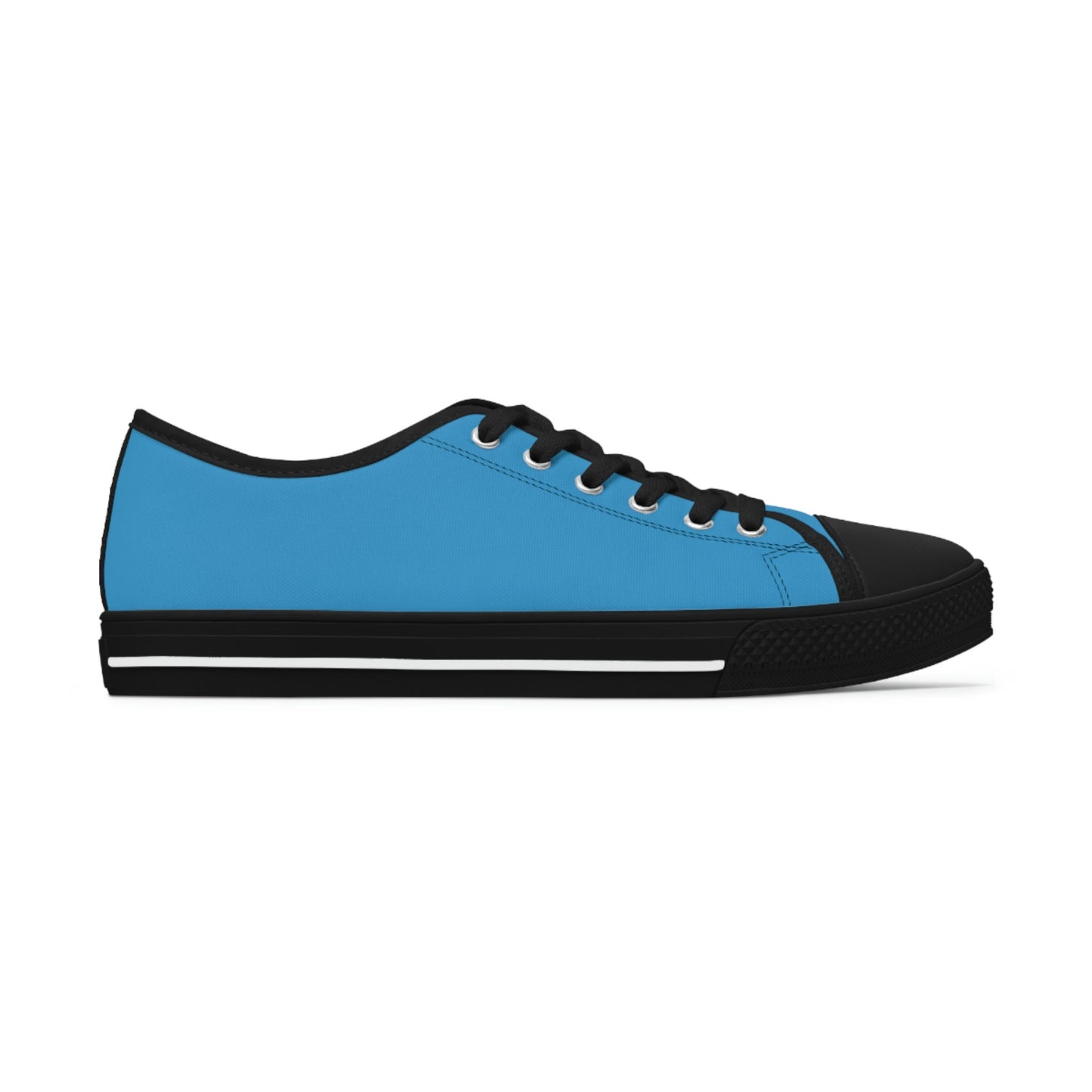 Women's Low Top Light Blue Sneakers