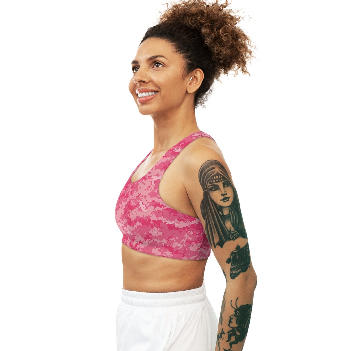 Seamless Camo Sports Bras