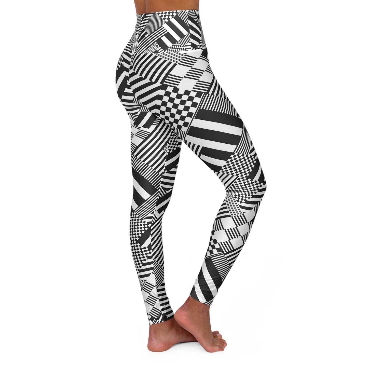 High Waisted Black Yoga Leggings