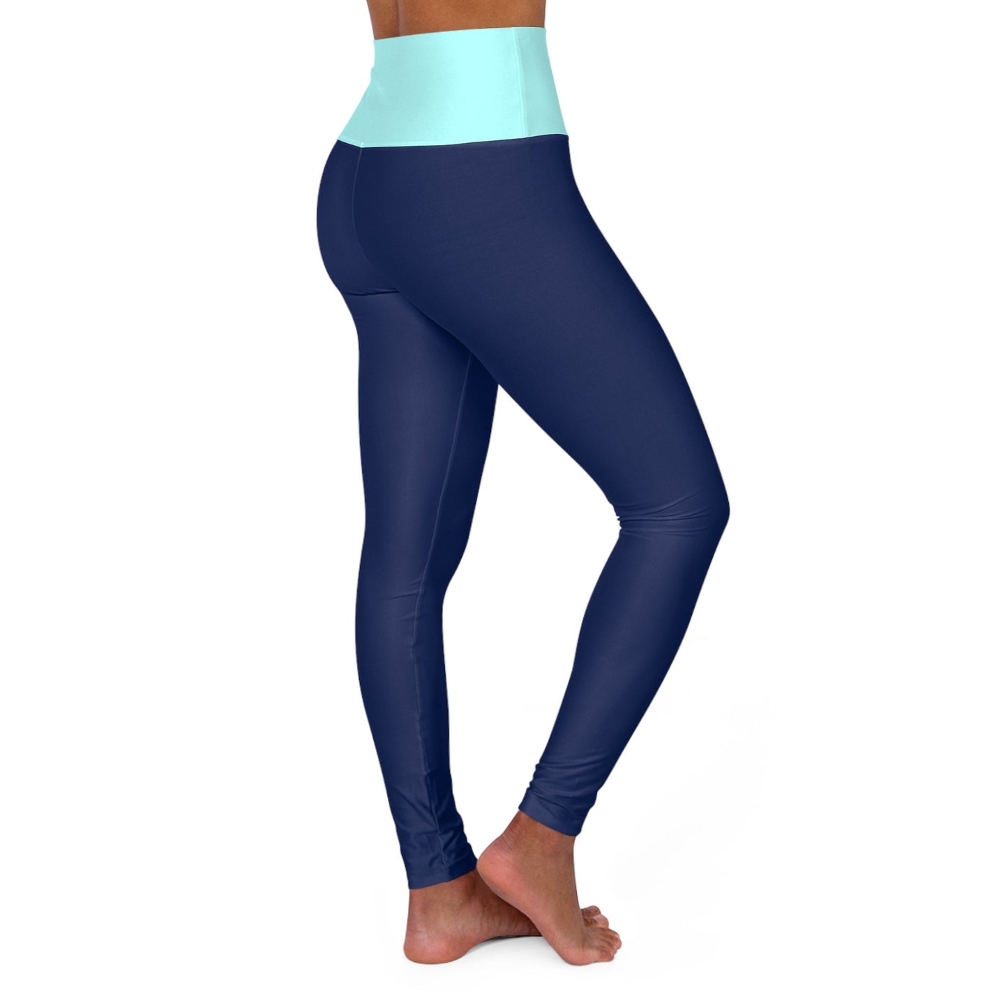 Skinny Fit Blue Leggings