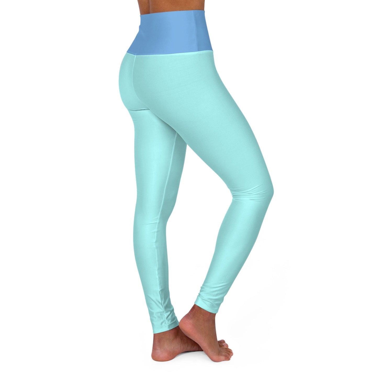 Skinny Fit Blue Leggings