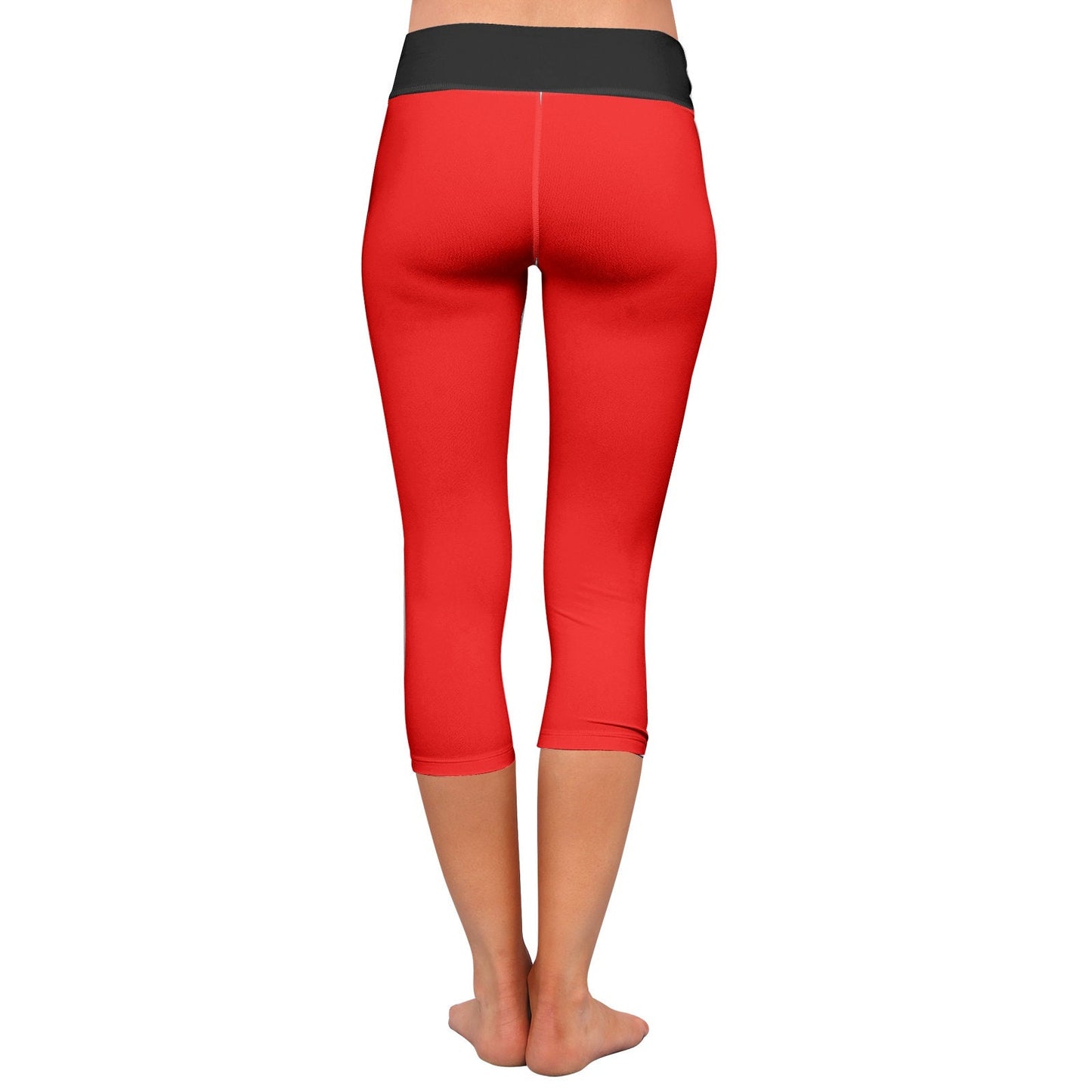 Women 's All-Over Print Yoga Capri Leggings