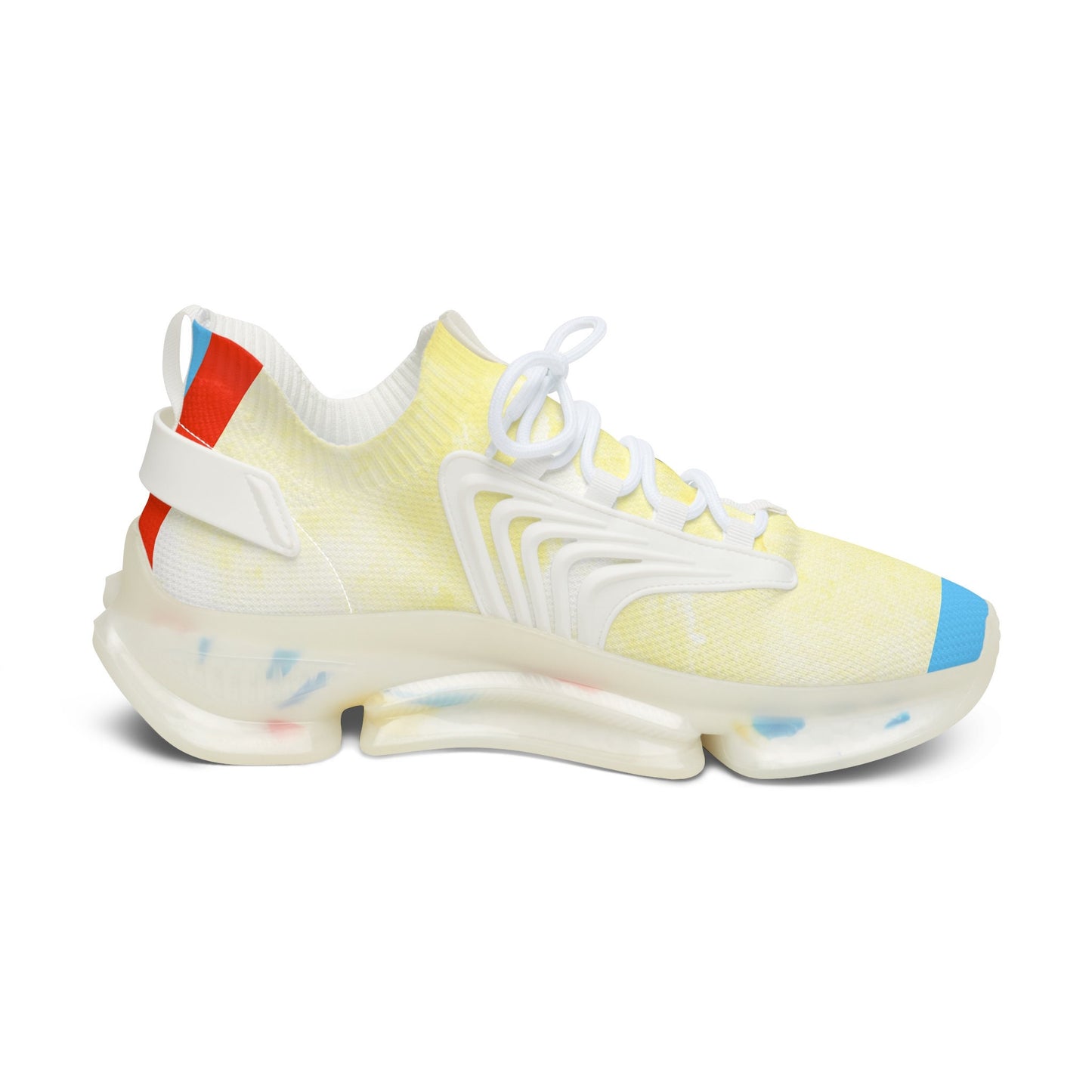 Women's Yellow Exercise Sneakers