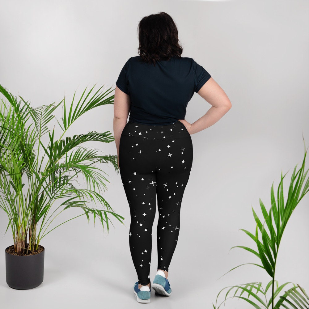 Plus Size Black Leggings