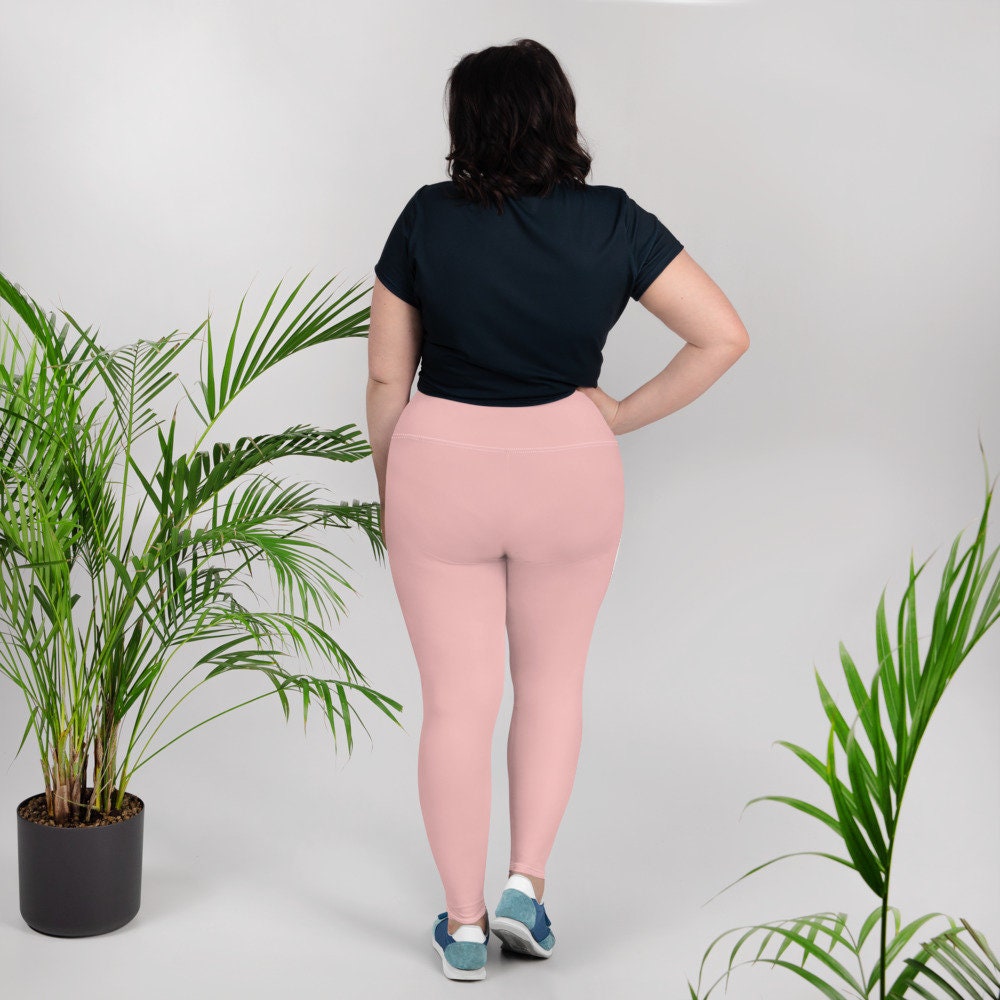 Pink Plus Size Leggings