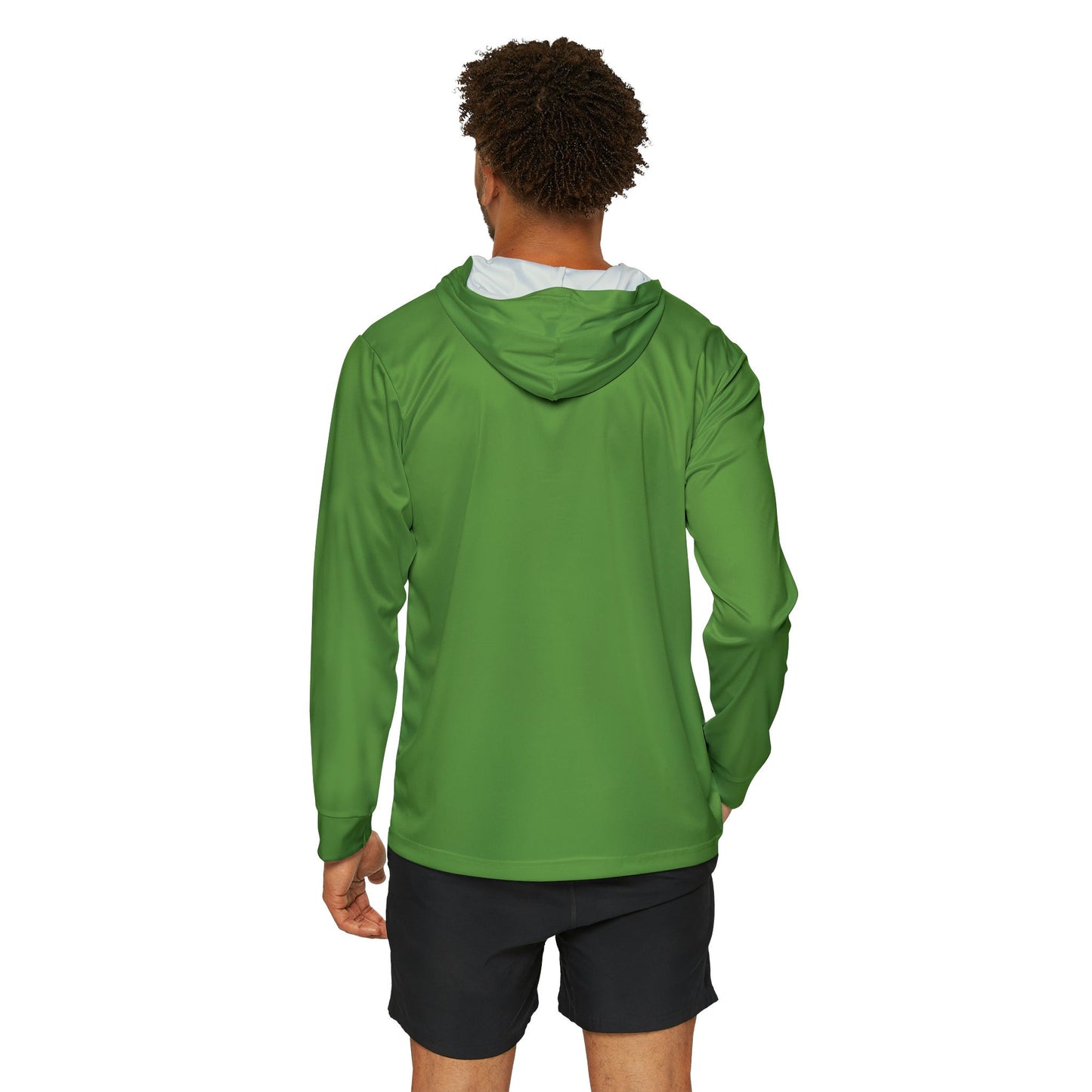 Men's Sports Warmup Green Hoodies