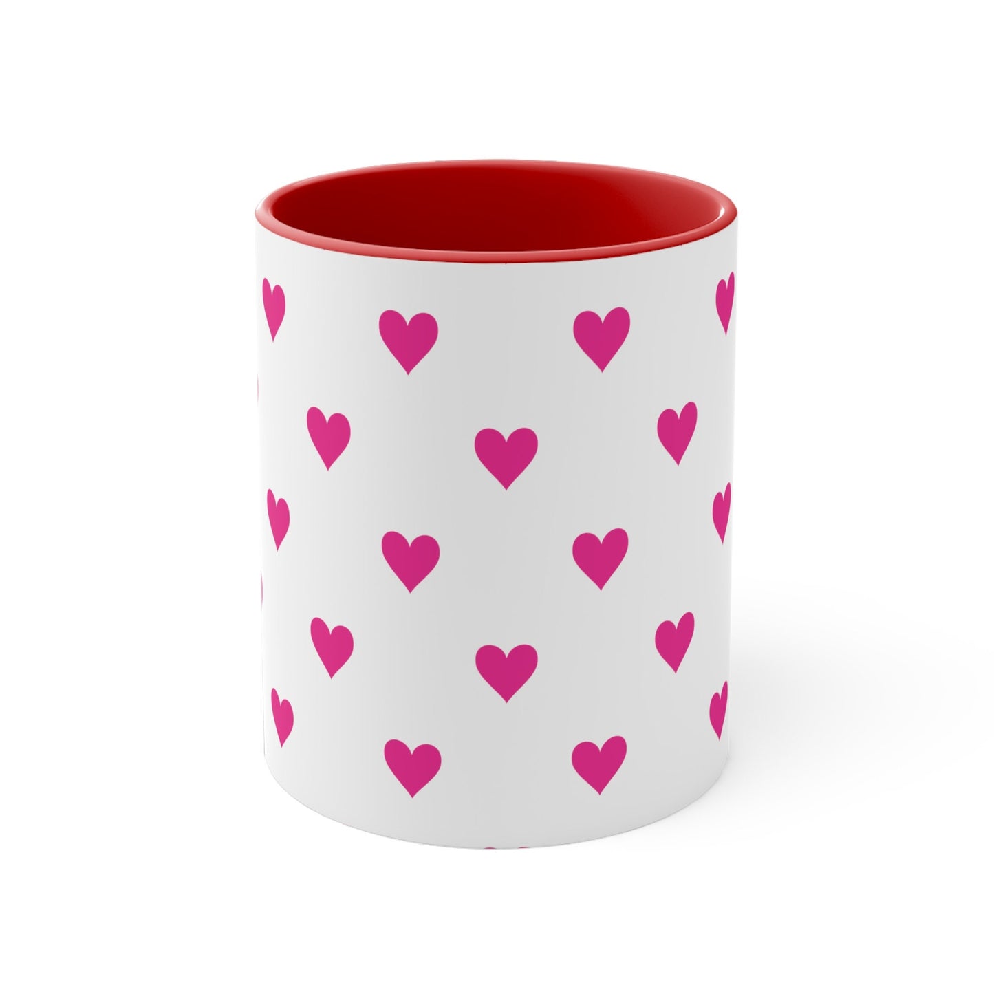 Heart Coffee Mugs, 11oz