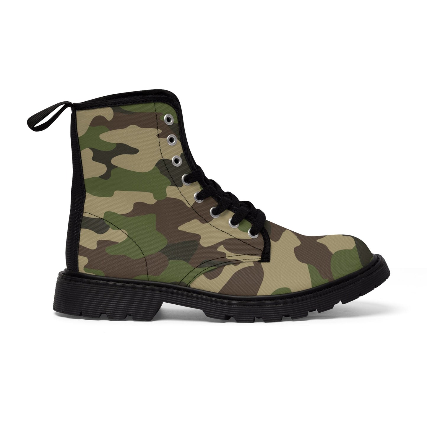 Women's Canvas Camo Boots