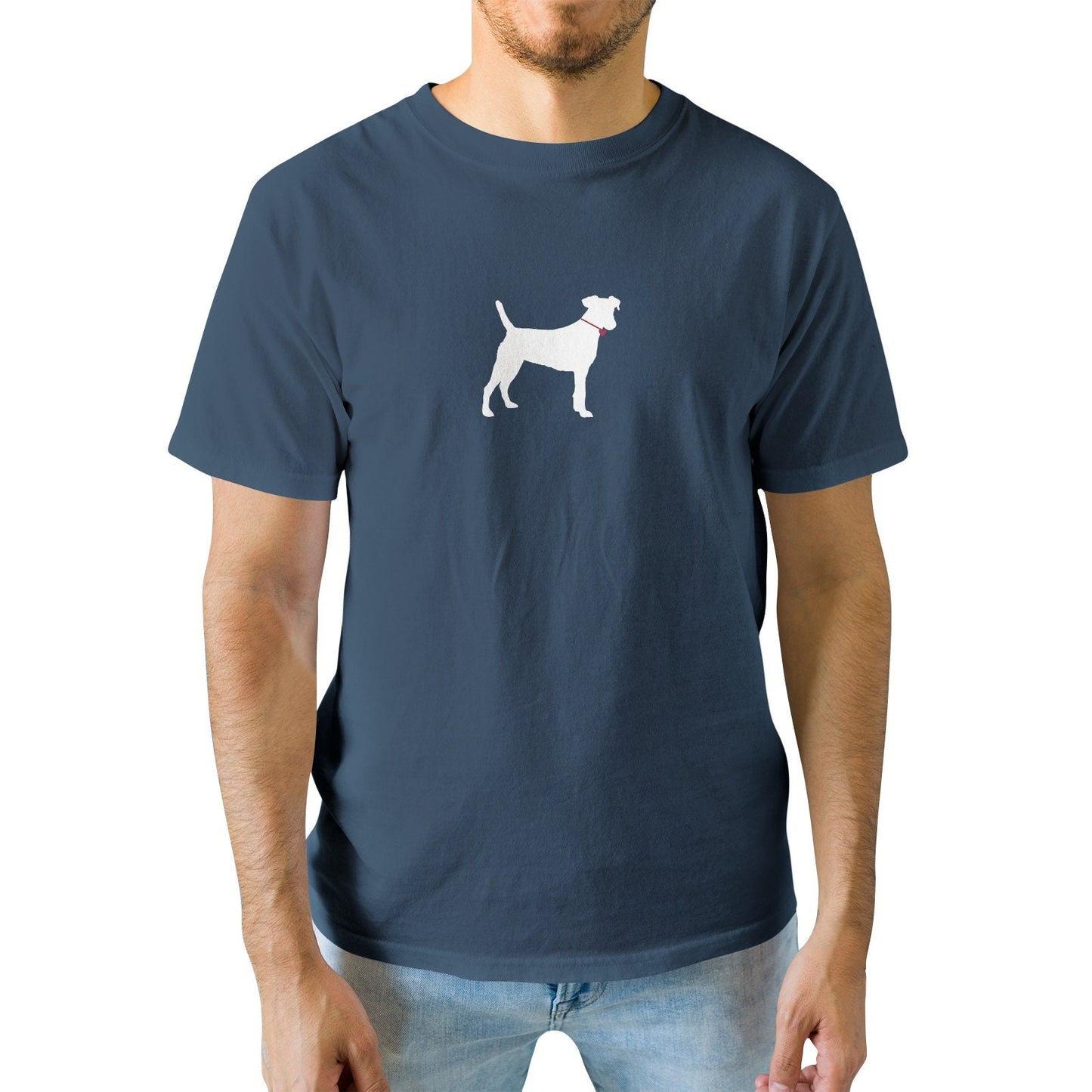 Men's Premium Cotton Dog Lovers T-Shirt