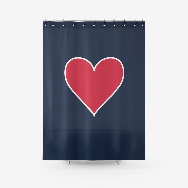 Blue Shower Curtains Textured Fabric Shower Curtain Printed Bathroom Curtains