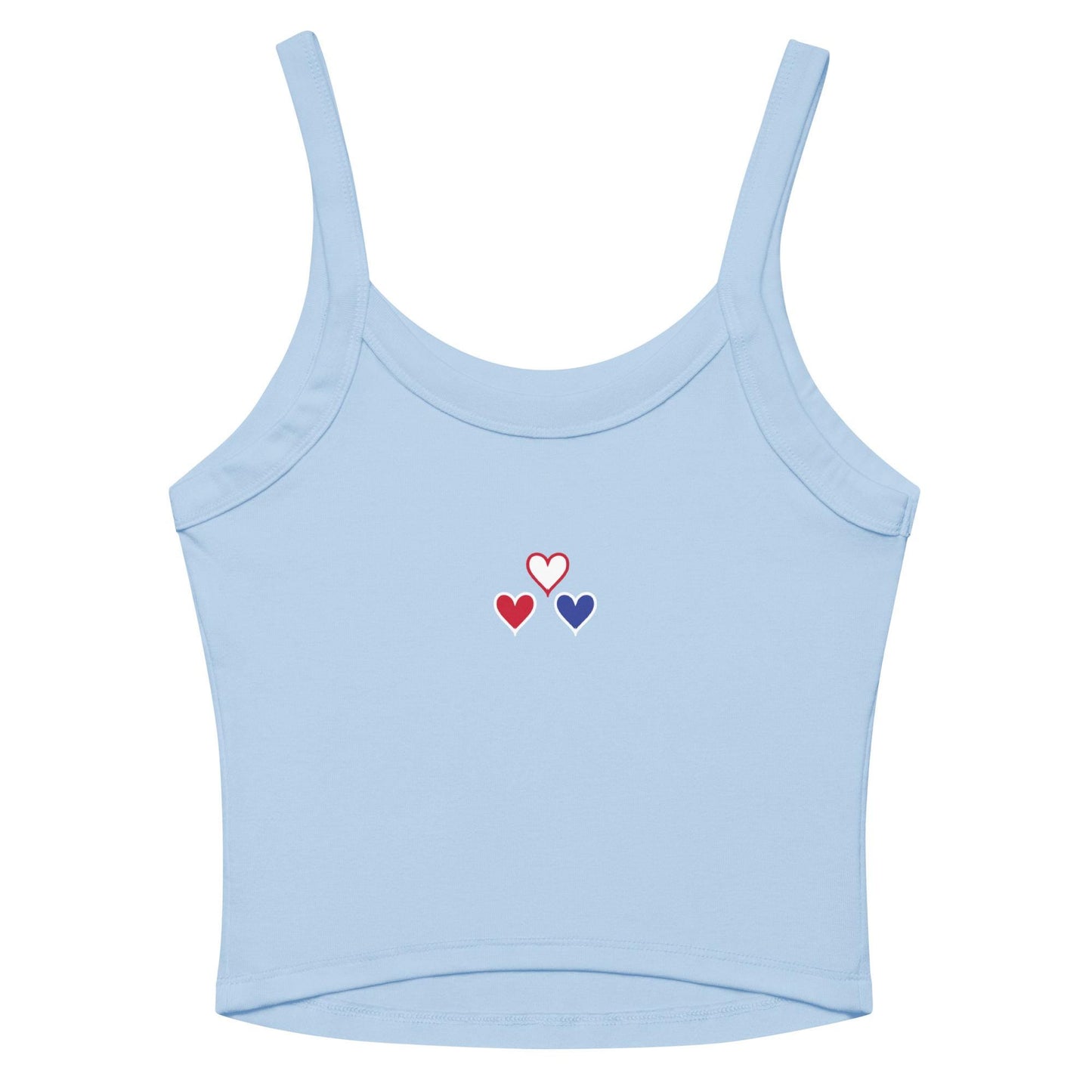Womens micro-rib tank top