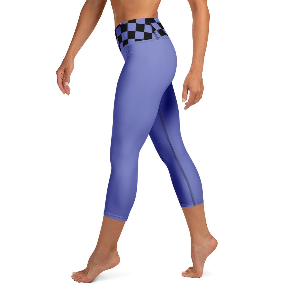 Yoga Capri blue Leggings
