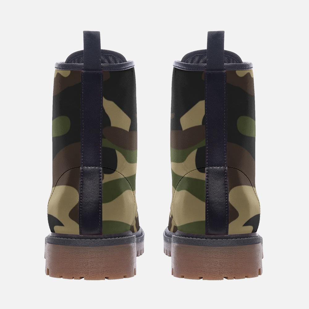 Casual Leather Lightweight Camo boots MT
