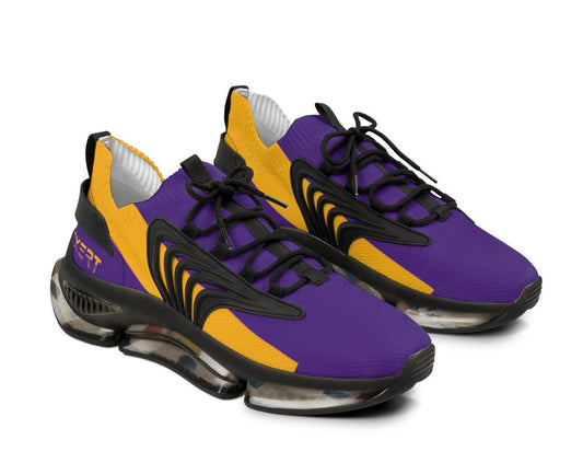 Purple and Gold Sneakers Unisex