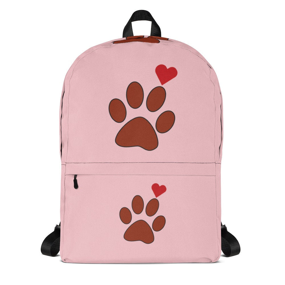 Paw Print Backpacks