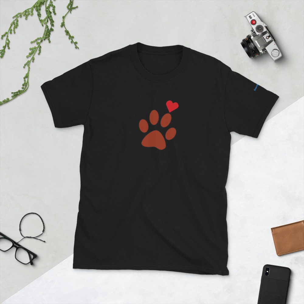 The Paw Print Tee Short-Sleeve Unisex T-Shirt