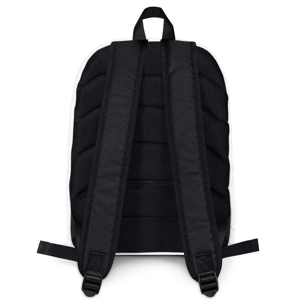 USA backpacks stripes and hearts