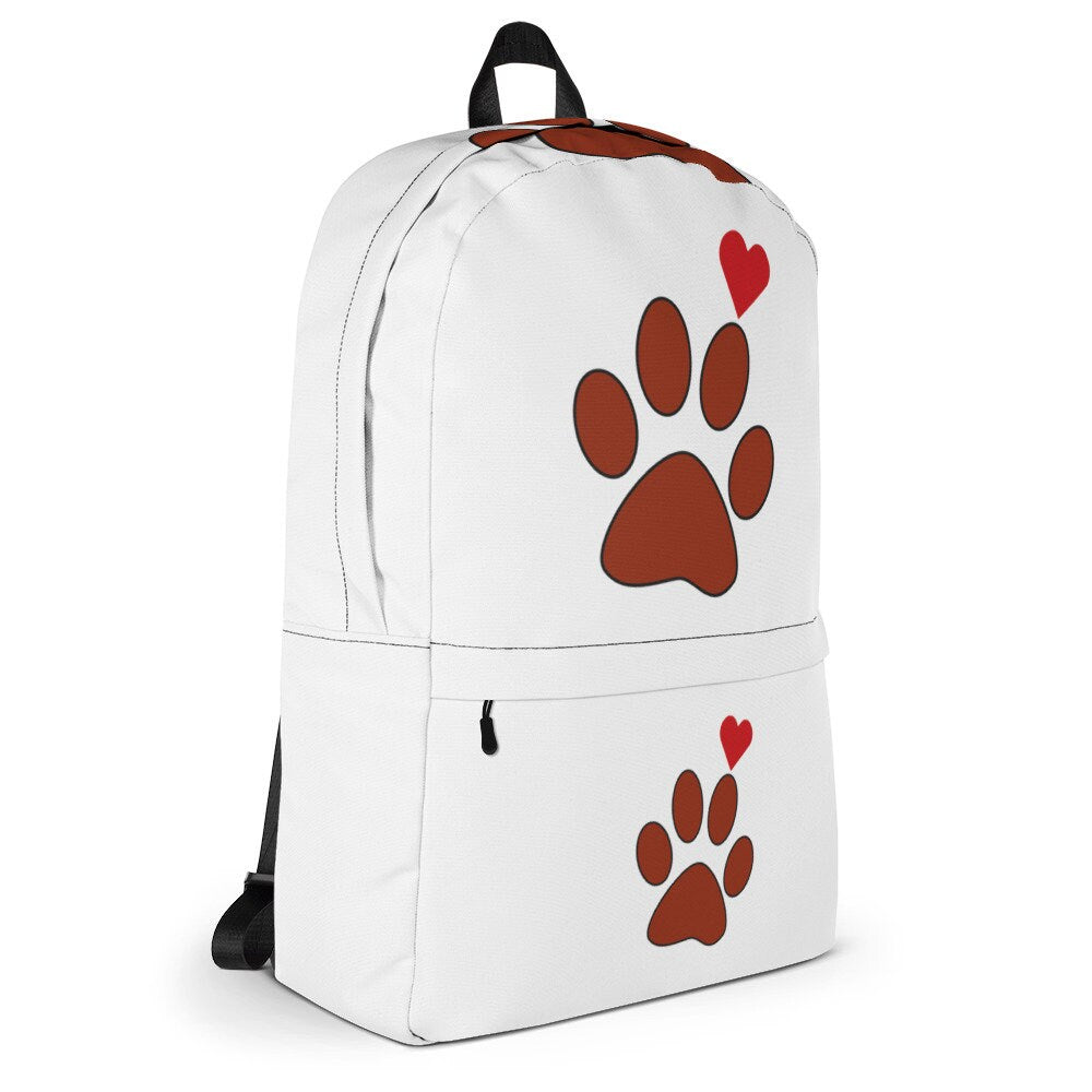 Paw Print Backpacks