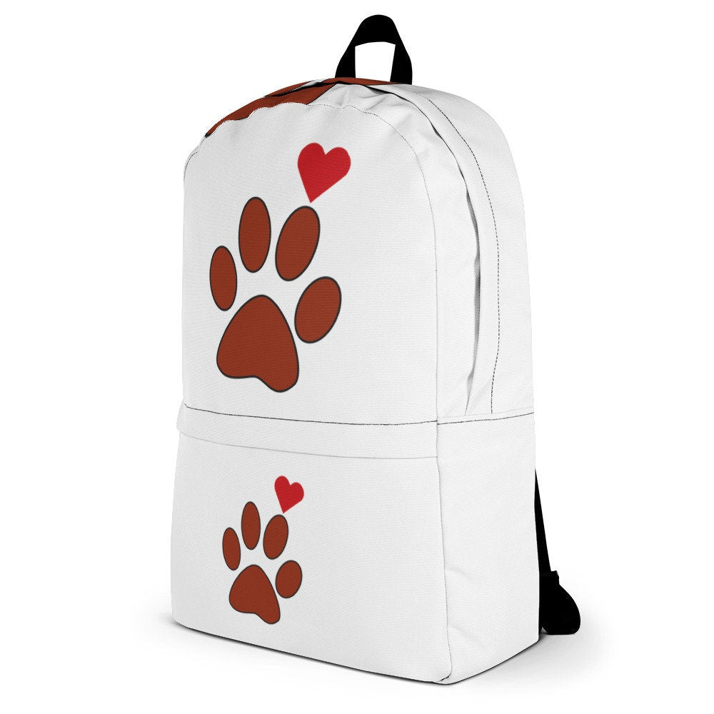 Paw Print Backpacks