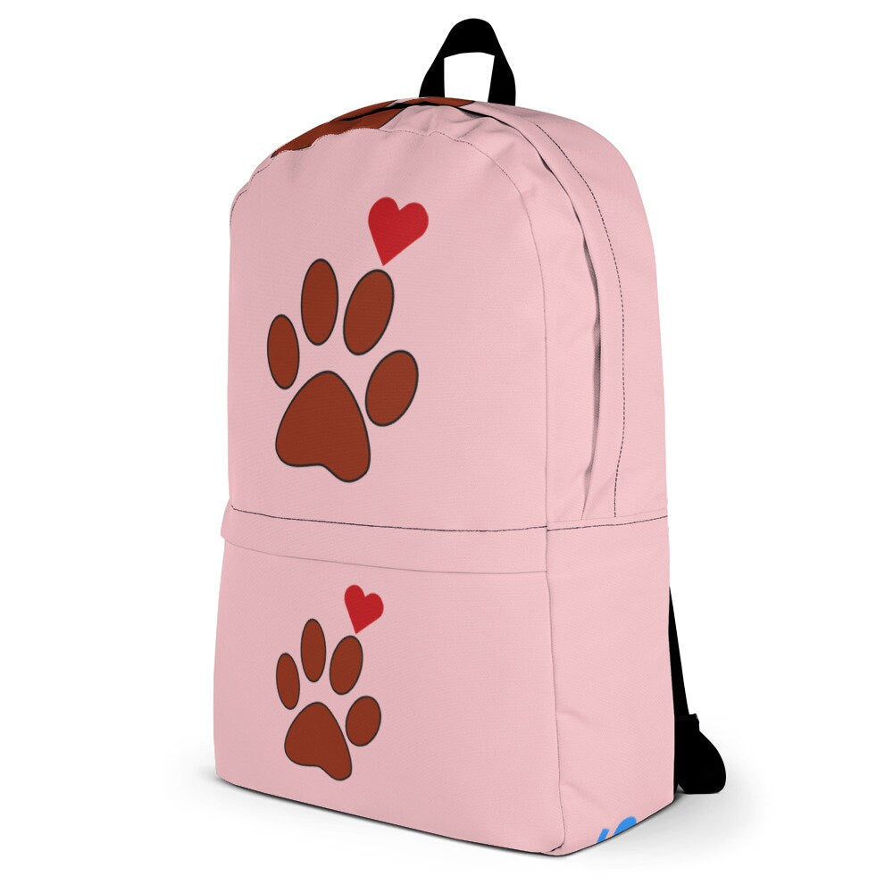 Paw Print Backpacks