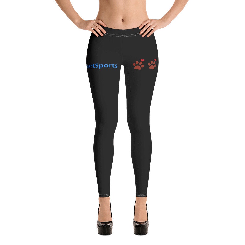 Leggings With Paw Prints