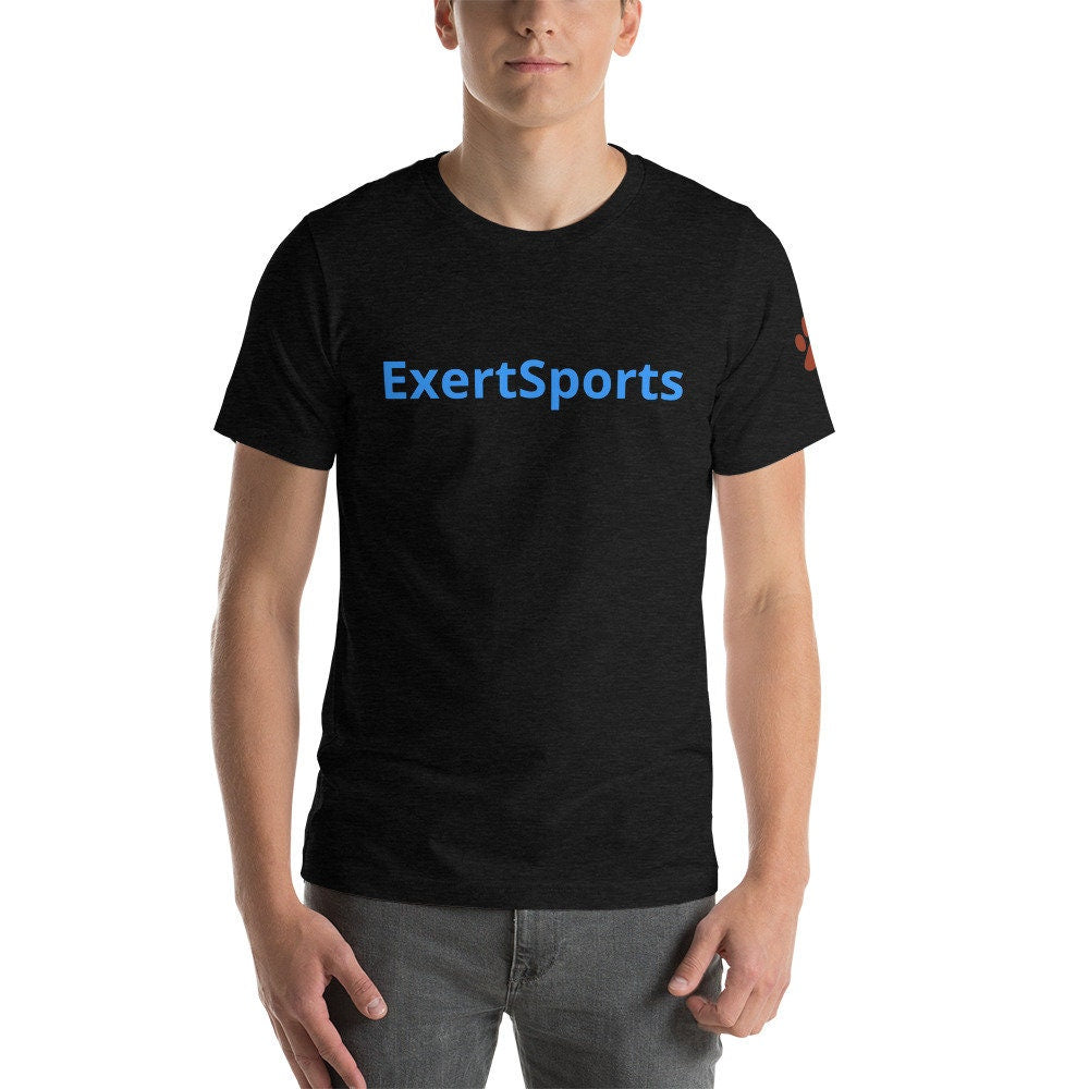 Paw Print On Sleeve Short-Sleeve Unisex T-Shirt