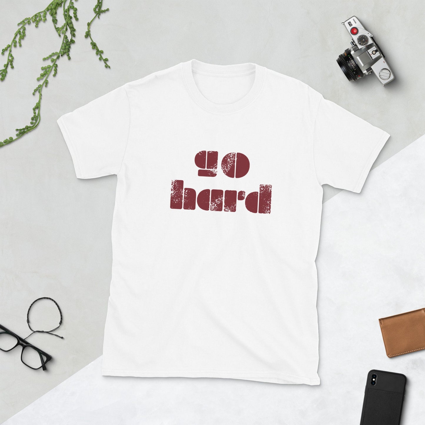 Go Hard! Comfy Short-Sleeve Unisex T-Shirt
