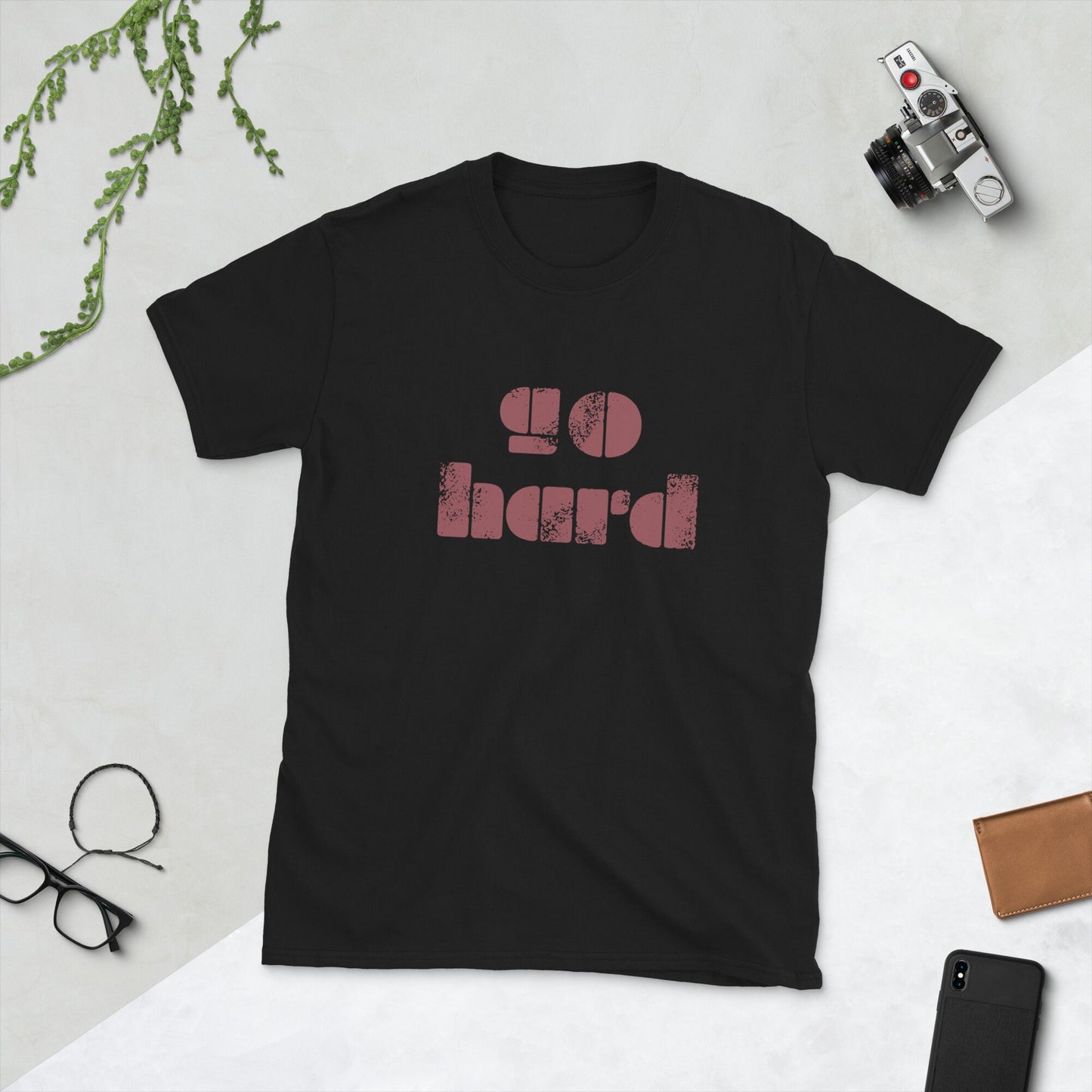 Go Hard! Comfy Short-Sleeve Unisex T-Shirt