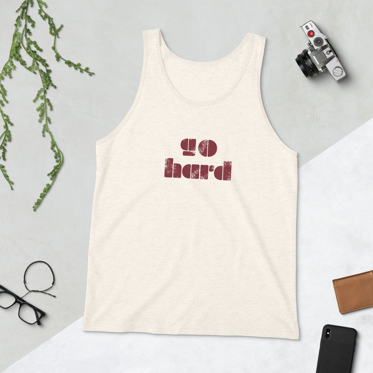 Go Hard Unisex Tank Top
