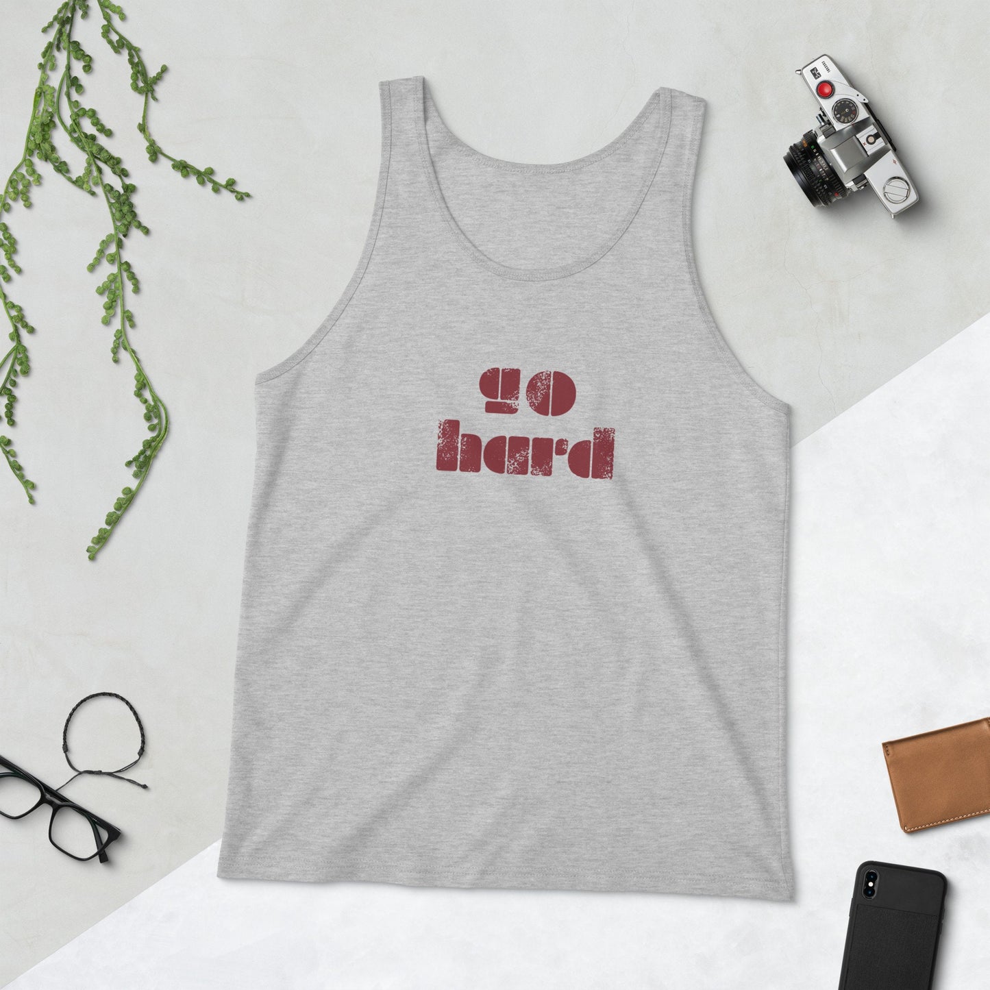 Go Hard Unisex Tank Top