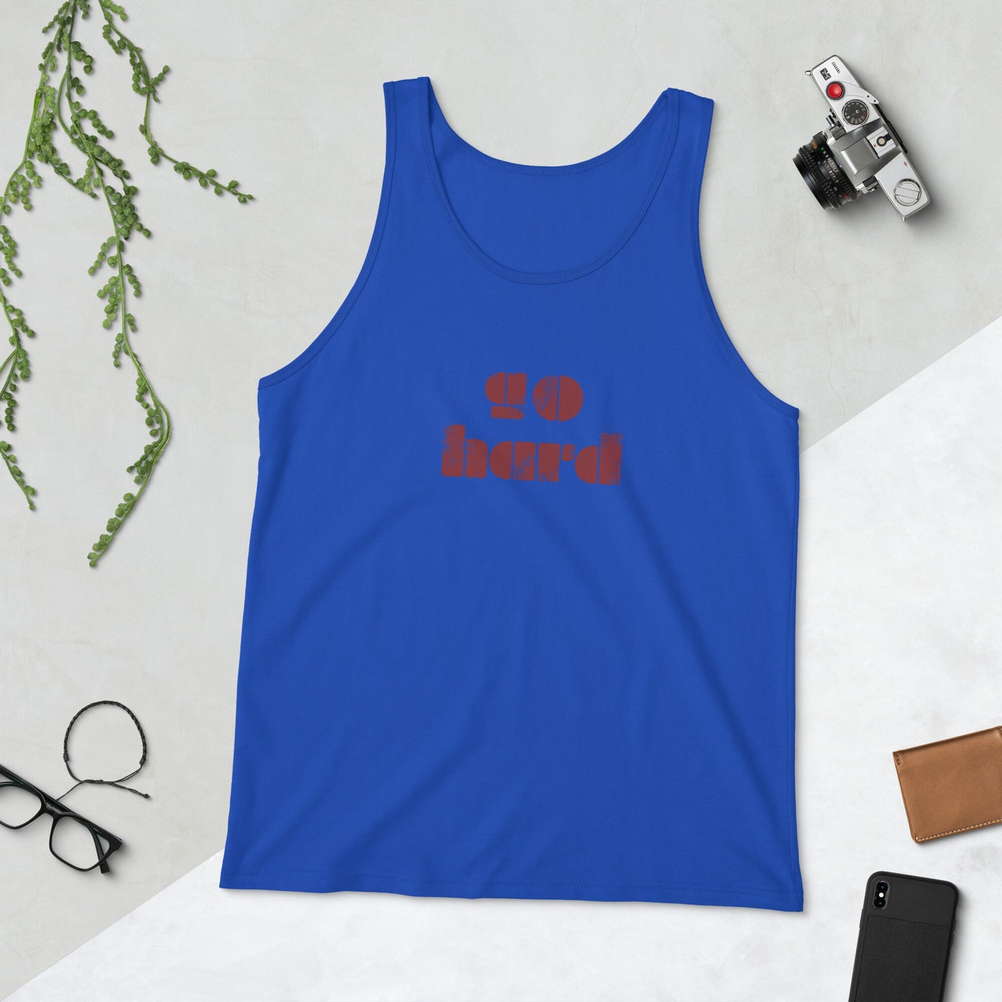 Go Hard Unisex Tank Top