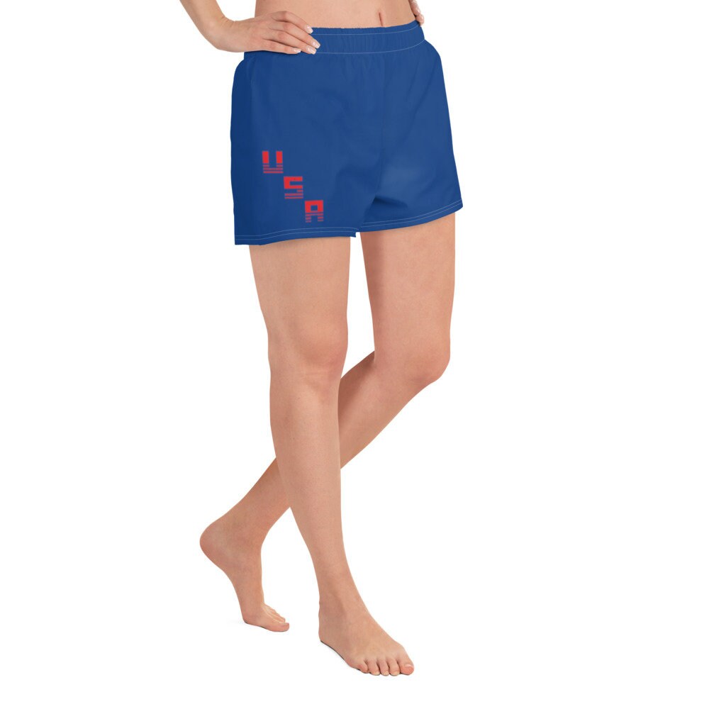 USA Women's Athletic Short Shorts