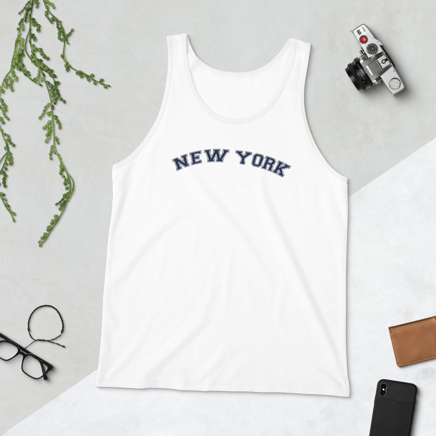 New York Unisex Tank Top