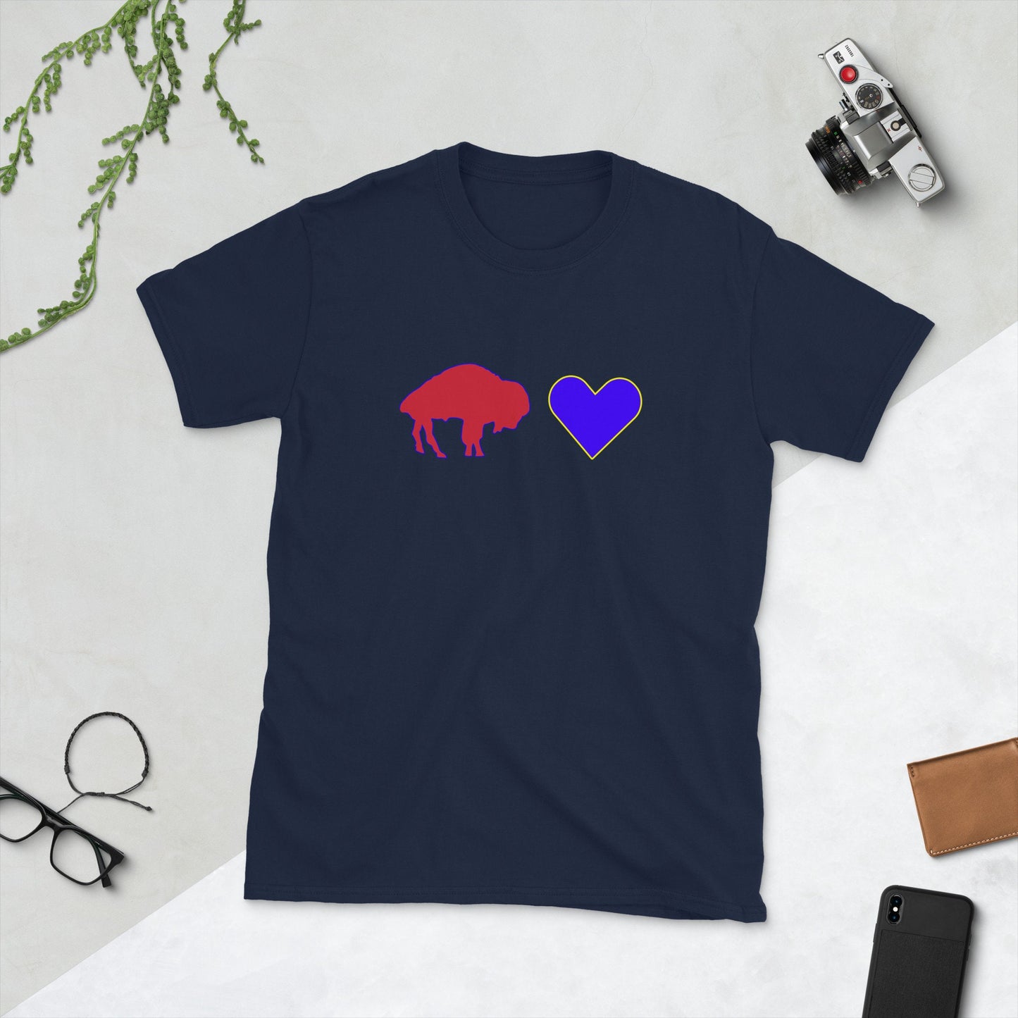 Buffalo Love Short-Sleeve Unisex T-Shirt