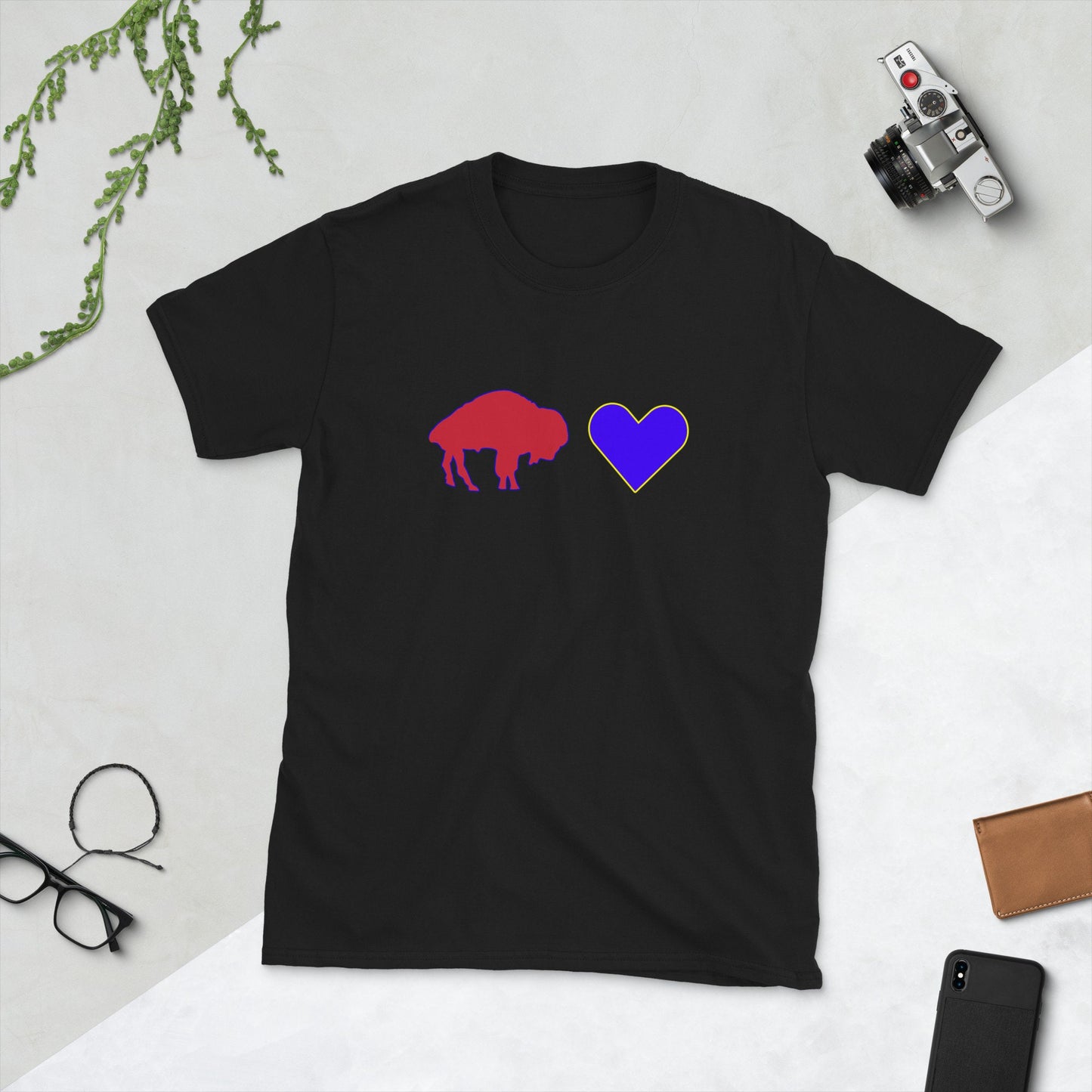 Buffalo Love Short-Sleeve Unisex T-Shirt