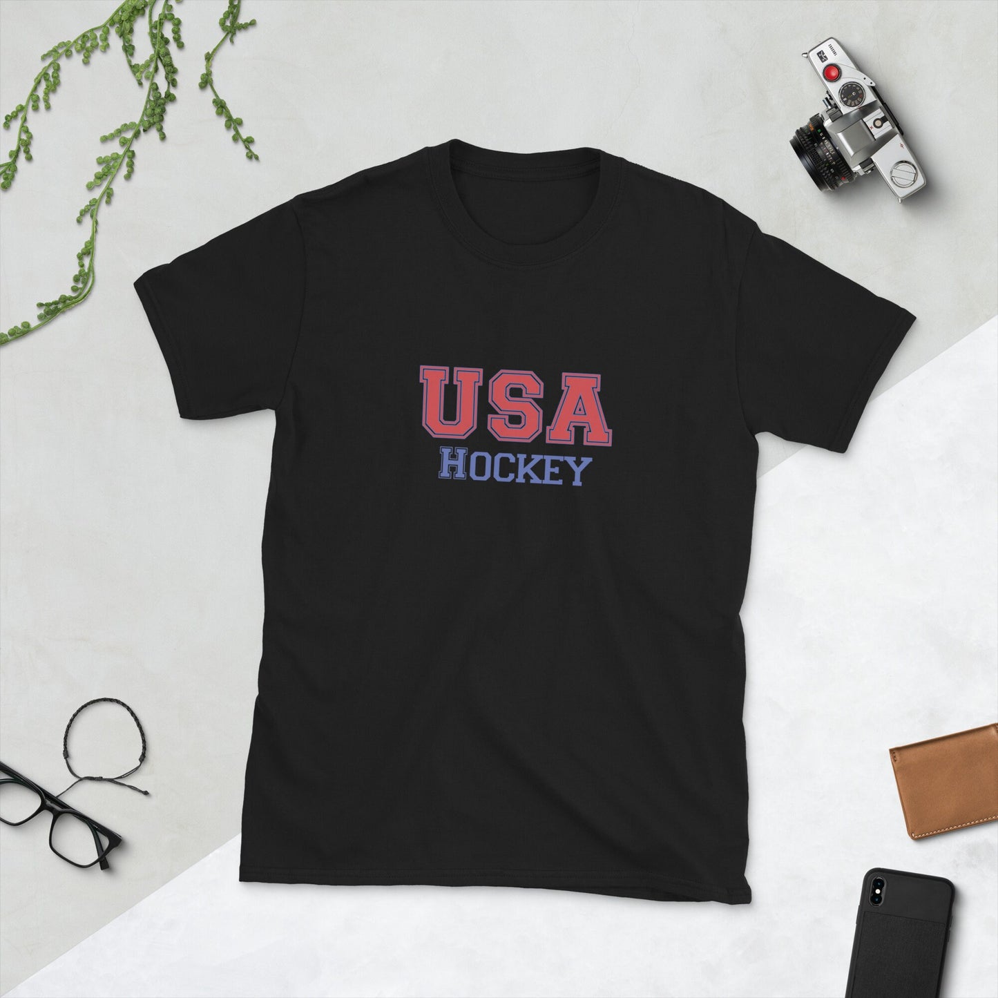 USA Hockey Short-Sleeve Unisex T-Shirt