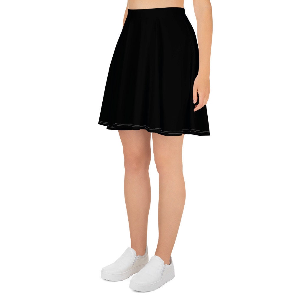 Black Skater Skirt
