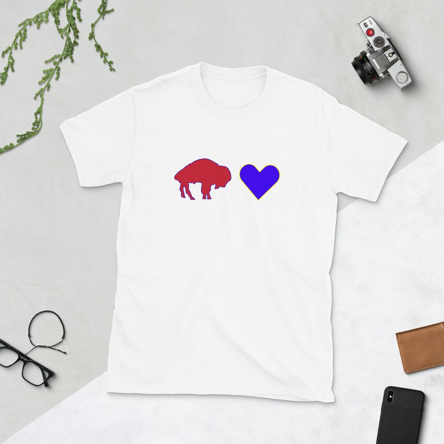 Buffalo Love Short-Sleeve Unisex T-Shirt