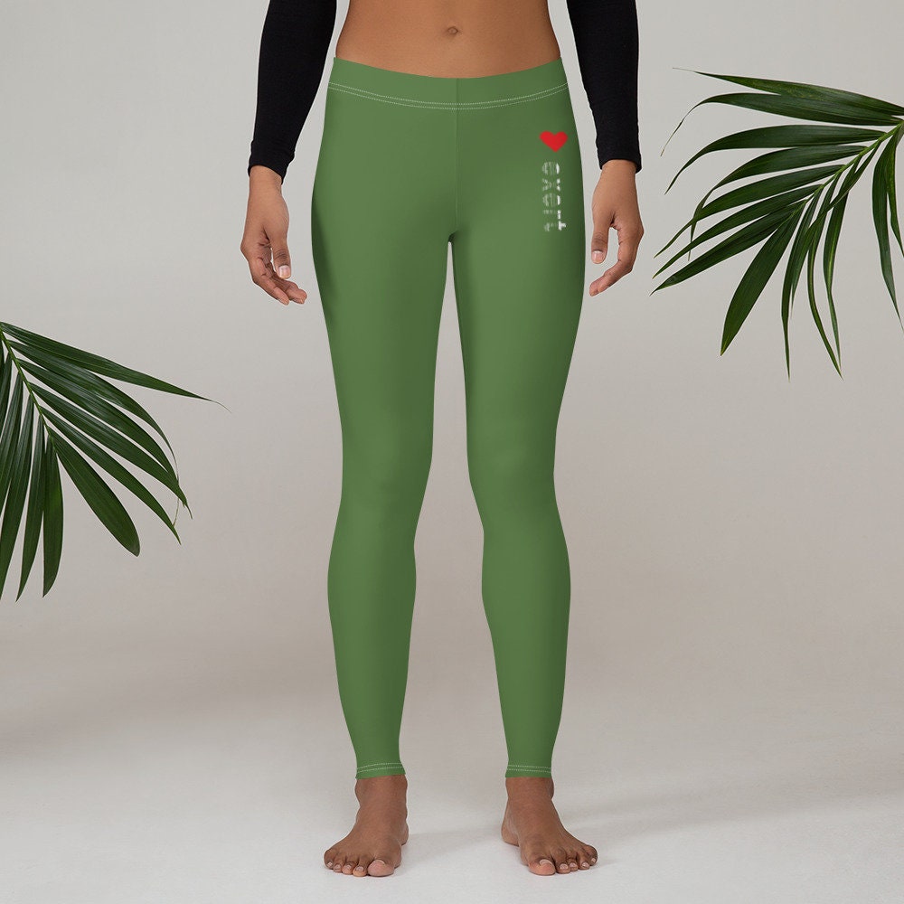 Green Leggings