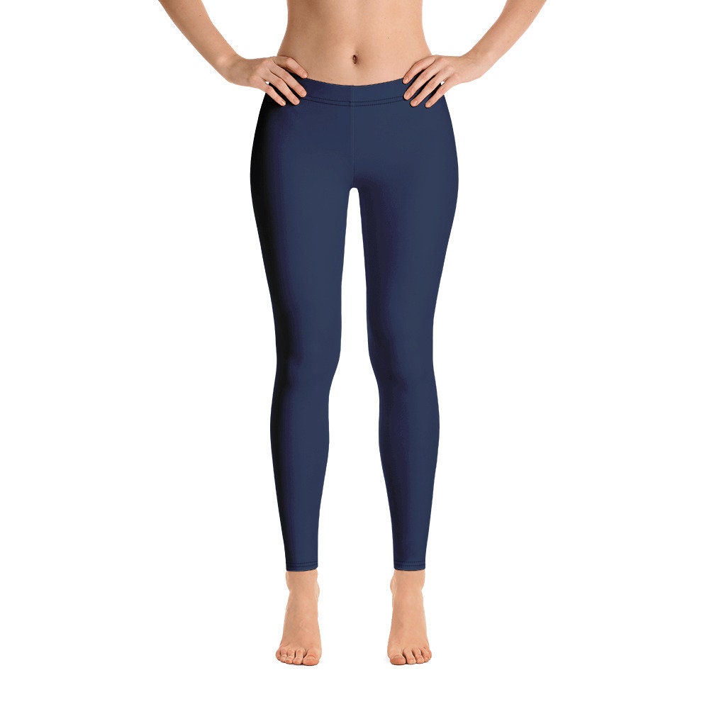 Navy Blue Leggings